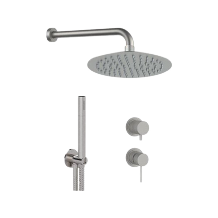 Душевая система Remer Rubinetterie INOX, SSX92PS02UFM25