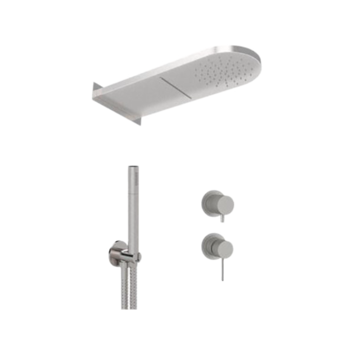 Душевая система Remer X Style INOX, SSX93PS02MMCA