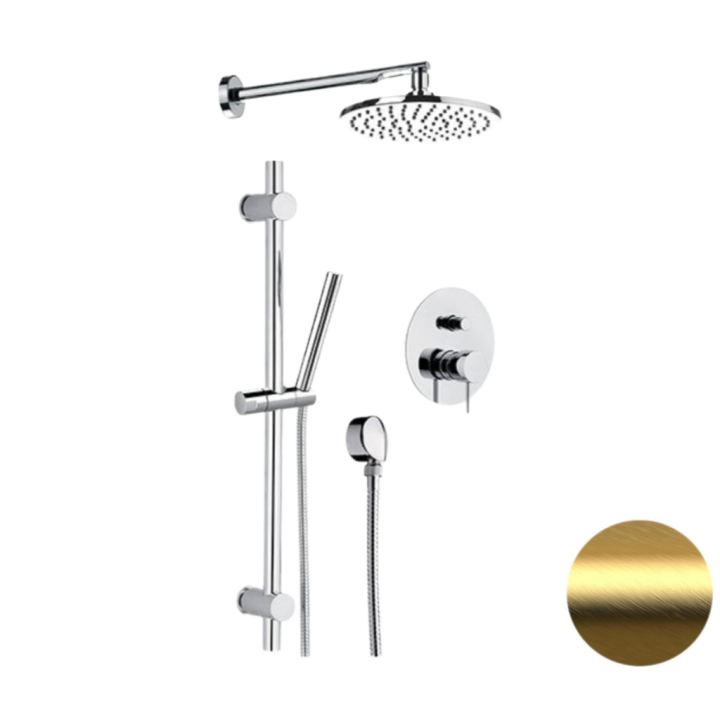 Душевая система Remer Rubinetterie X Style, X09S01OBG