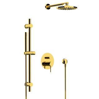 Remer Rubinetterie X Style Душевая система скрытого монтажа золото глянцевое