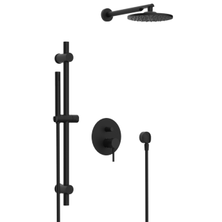 Remer Rubinetterie X Style Душевая система скрытого монтажа черный матовый
