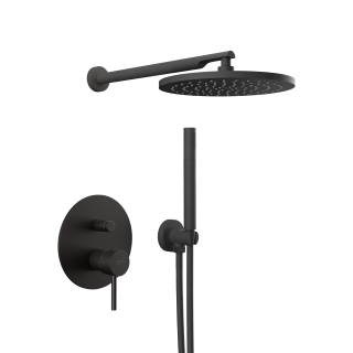 Remer Rubinetterie X Style Душевая система скрытого монтажа черный матовый