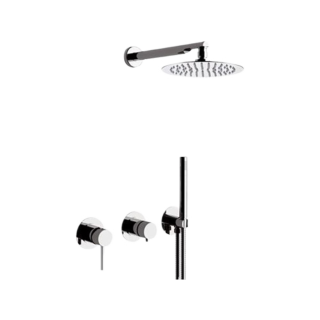 Remer Rubinetterie X Style Душевая система скрытого монтажа хром