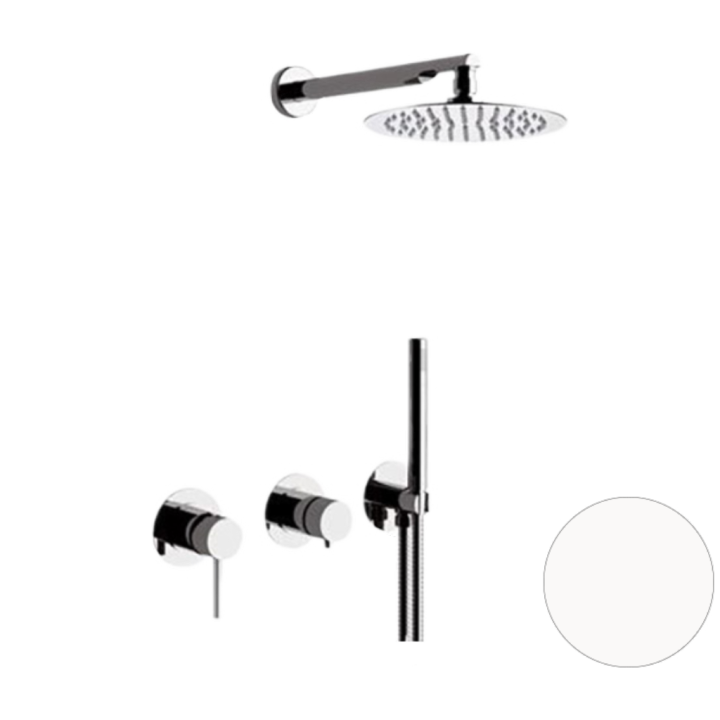 Душевая система Remer Rubinetterie X Style, X96S02BO