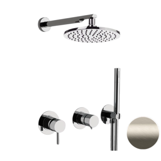 Remer Rubinetterie X Style Душевая система скрытого монтажа сталь