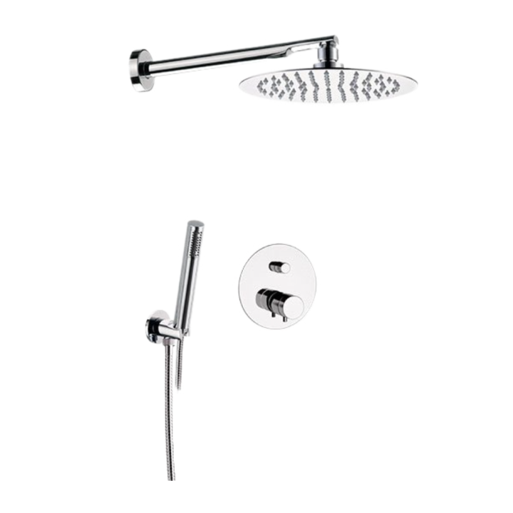 Душевая система Remer Rubinetterie Elegance, NT09S02UFM20