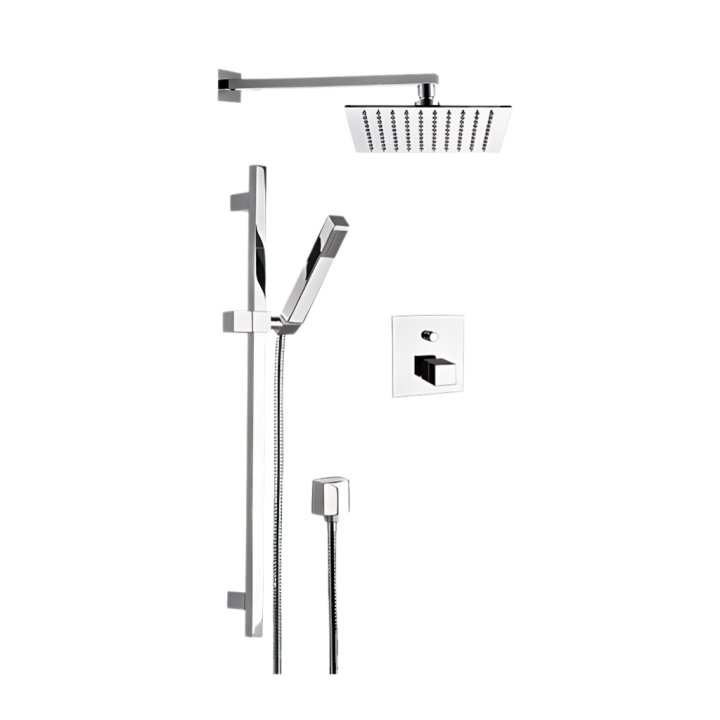 Душевая система Remer Q-Elegance хром, QT09S01UFS20