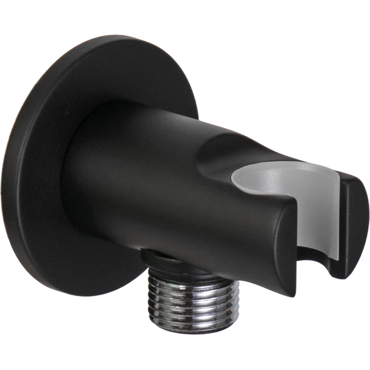 Держатель для душа черный матовый, 337MNO