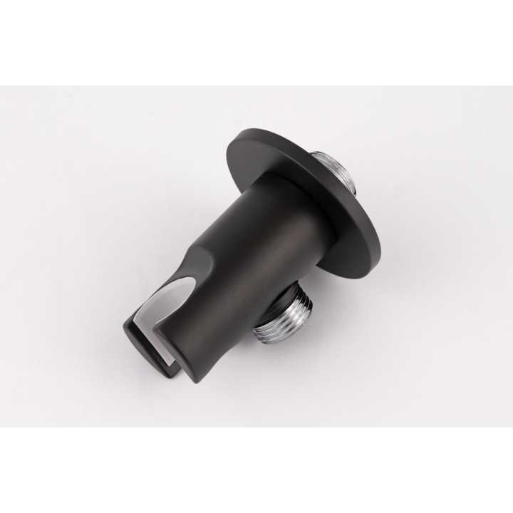 Держатель для душа черный матовый, 337MNO