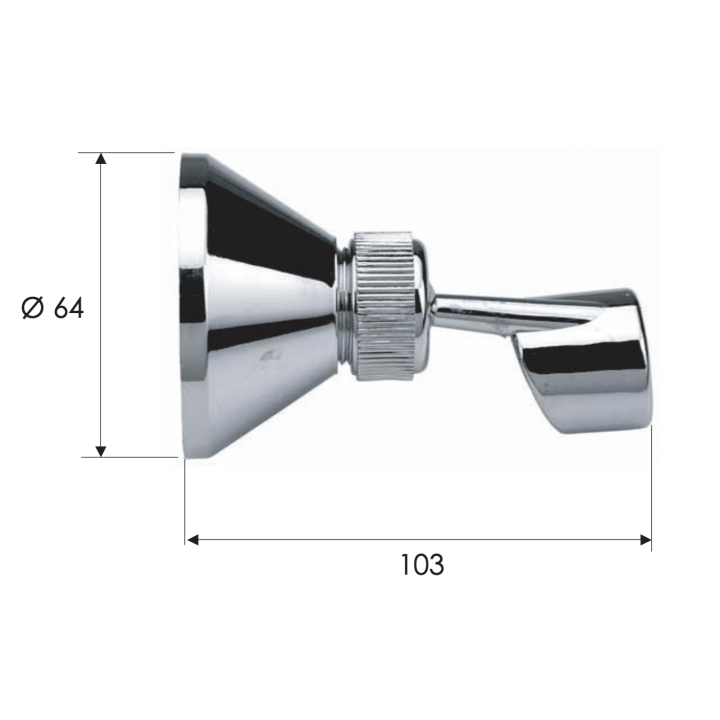 Держатель для душа Remer Rubinetterie 335P