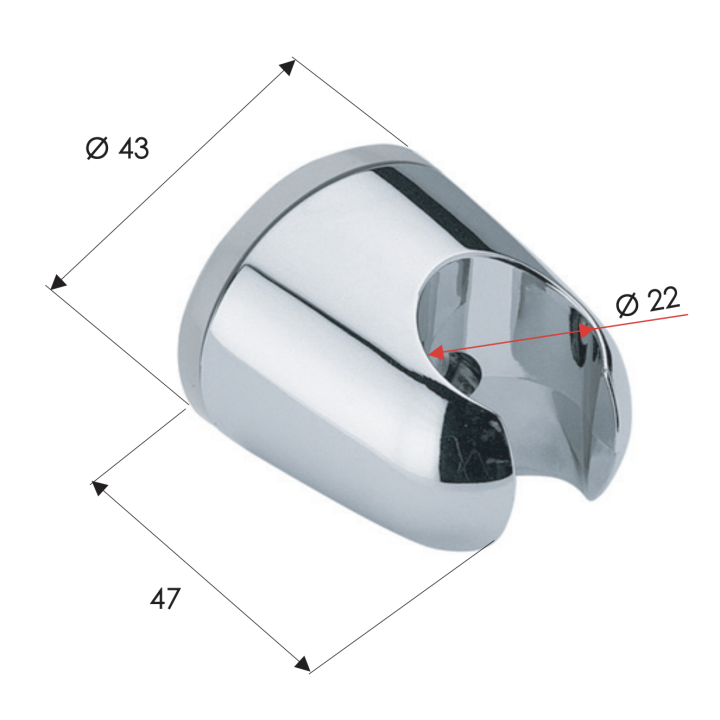 Держатель для душа Remer Rubinetterie 339F