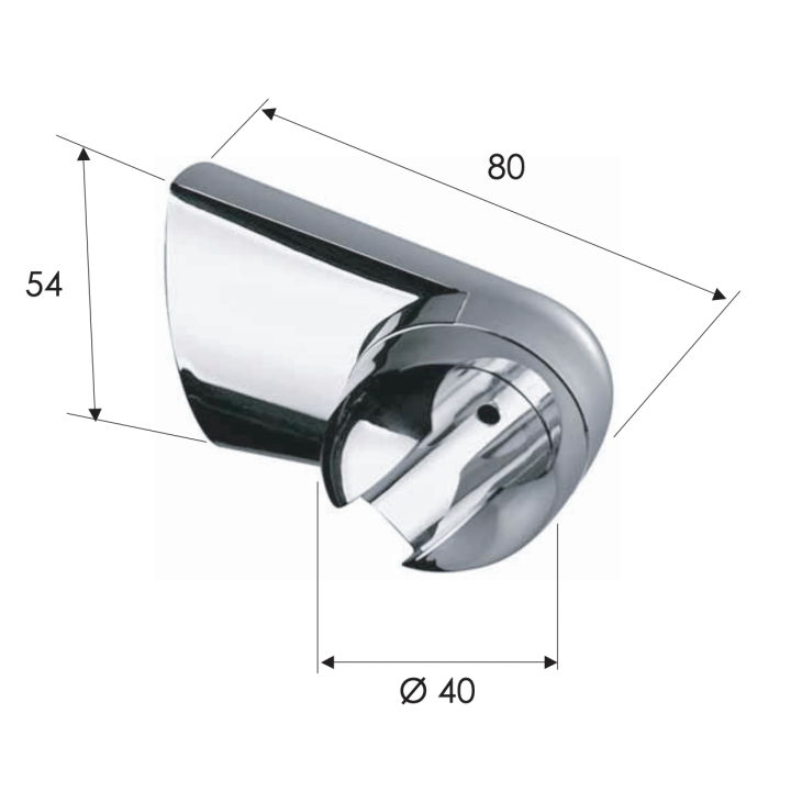 Держатель Remer Rubinetterie 339L