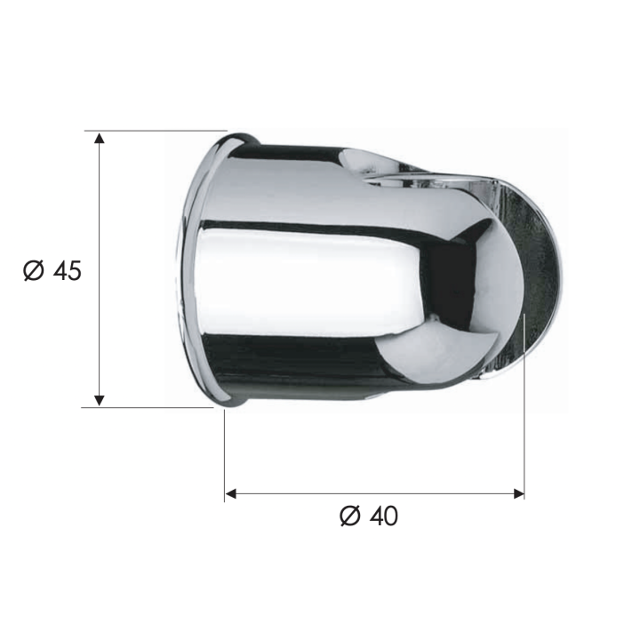 Держатель для душа от Remer Rubinetterie, 339SOXV