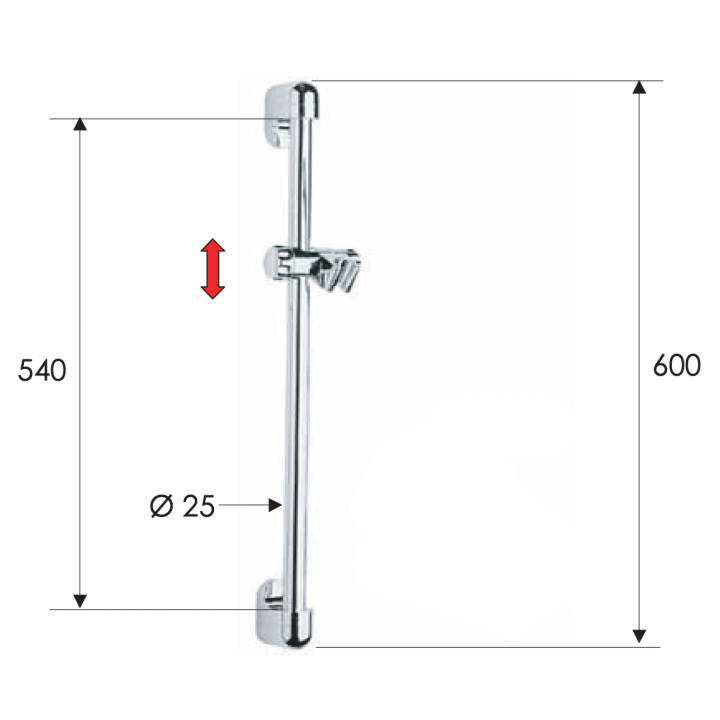Душевой набор Remer Rubinetterie 311D