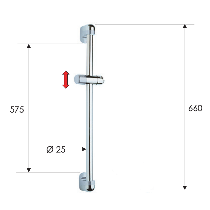 Душевой набор Remer Rubinetterie 311S