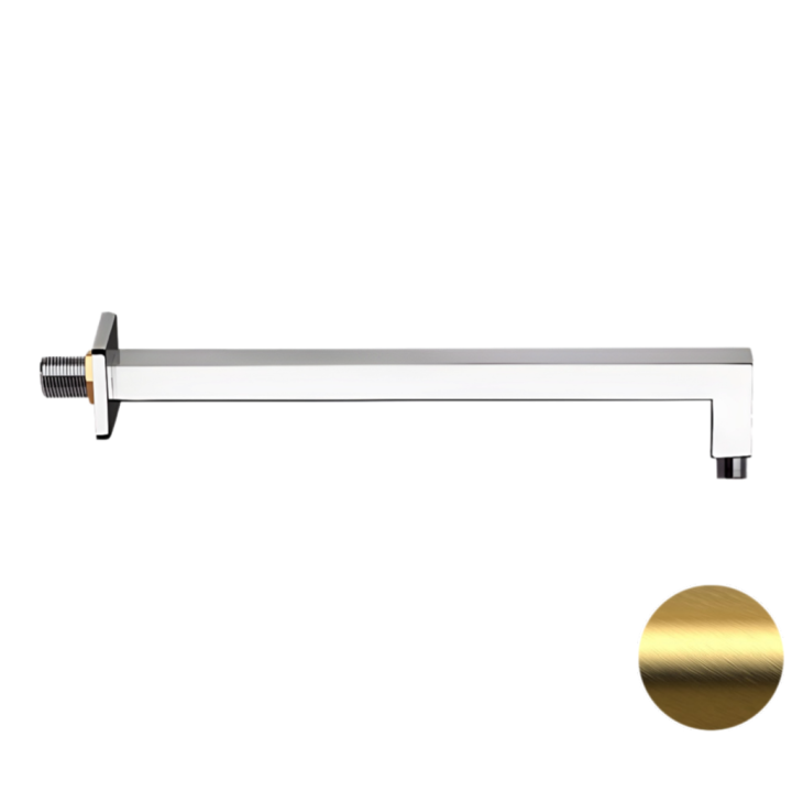 Кронштейн для душа Remer 30 см золото 348S30BG