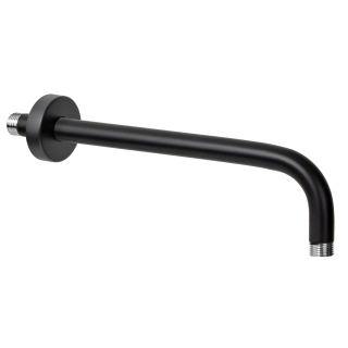 Remer Rubinetterie Кронштейн для верхнего душа 40 см черный матовый