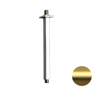 Remer Rubinetterie Кронштейн для верхнего душа 30 см золото брашированное