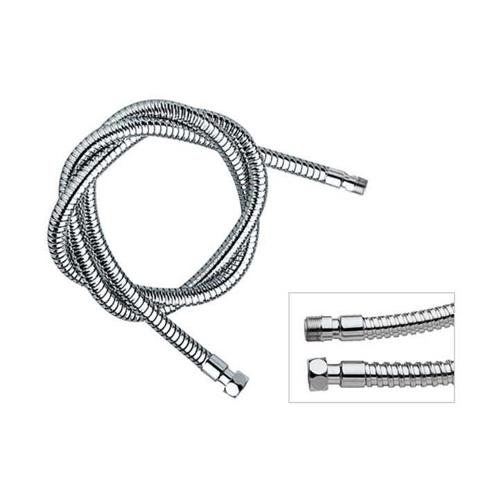 Шланг Remer Rubinetterie 150 см хром, 333MO150