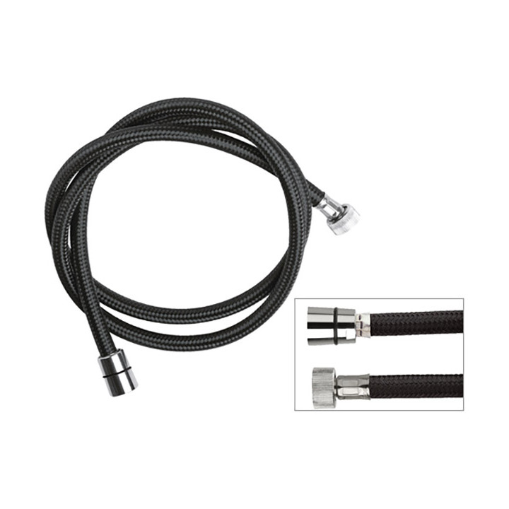 Шланг для душа Remer 120 см черный матовый, 332CNNY120