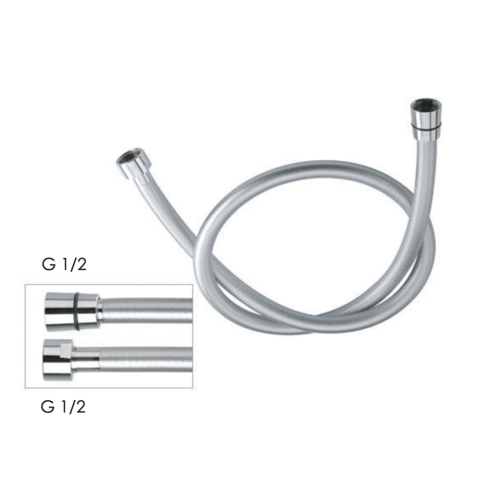 Шланг для душа Remer Rubinetterie 150 см, 332CNMTR150