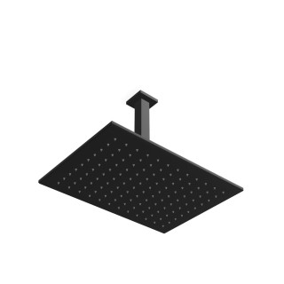 Treemme Arche Верхний душ потолочный 36x26 см Matt Black (чёрный)