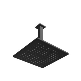 Treemme Q30 Верхний душ потолочный 25.5 см Matt Black (чёрный)