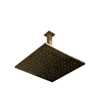 Treemme Q30 Верхний душ потолочный 30 см Brushed Burnished (бронза)