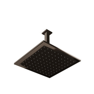 Treemme Q30 Верхний душ потолочный 30 см Polished Black Chrome (хром)