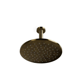 Treemme Shower and Thermostatic Верхний душ потолочный 25x25 см Brushed Burnished