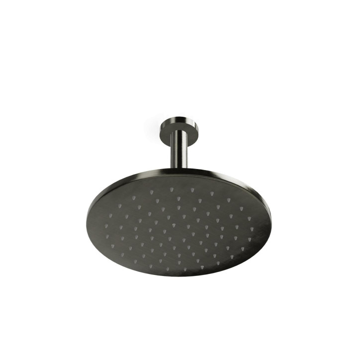 Treemme верхний душ 25x25 см Brushed Black Chrome, IT6587CZZZVS