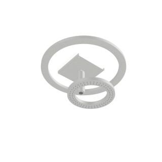 Treemme Shower and Thermostatic Верхний душ потолочный с подсветкой Matt White