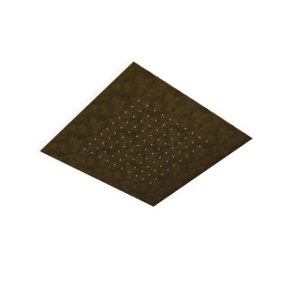 Treemme Shower and Thermostatic Верхний душ потолочный 43x43 см Brushed Burnished