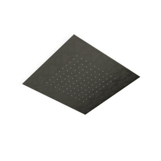 Treemme Shower and Thermostatic Верхний душ потолочный 43x43 см Brushed Black Chrome