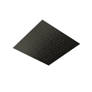 Treemme Shower and Thermostatic Верхний душ потолочный 50x50 см Brushed Black Chrome