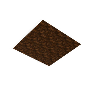 Treemme Shower and Thermostatic Верхний душ потолочный 43x43 см 2 режима Oxidised