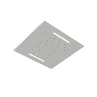 Treemme Shower and Thermostatic Верхний душ потолочный 43x43 см 1 режим с подсветкой Matt White