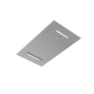 Treemme Shower and Thermostatic Верхний душ потолочный 70x40 см 4 режима с подсветкой Chrome