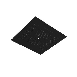Treemme Shower and Thermostatic Верхний душ потолочный 95x95 см 4 режима с подсветкой Matt Black