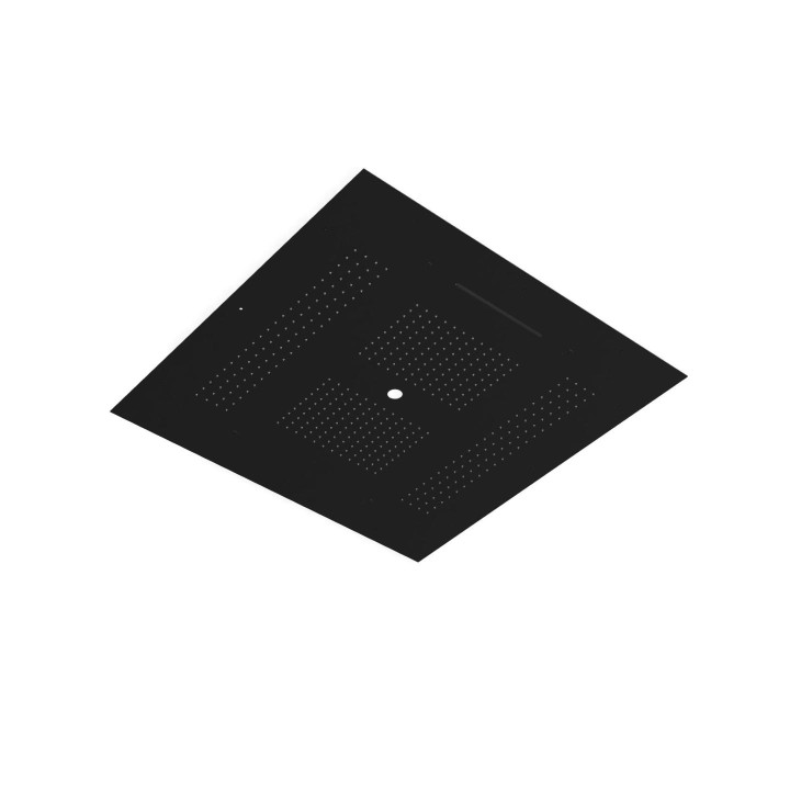 Treemme Верхний душ 95x95 см Matt Black, ITRTBR390NN
