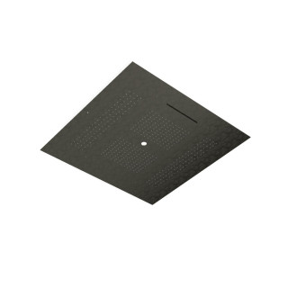 Treemme Shower and Thermostatic Верхний душ потолочный 95x95 см 4 режима Brushed Black Chrome