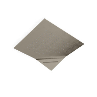 Treemme Shower and Thermostatic Верхний душ потолочный 28x28 см Brushed Nickel