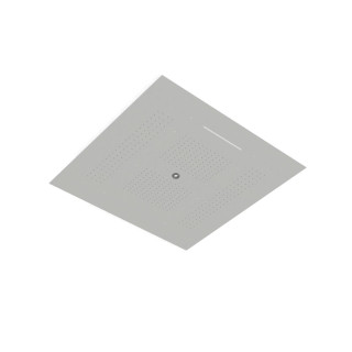 Treemme Shower and Thermostatic Верхний душ потолочный 95x95 см 4 режима с подсветкой Matt White
