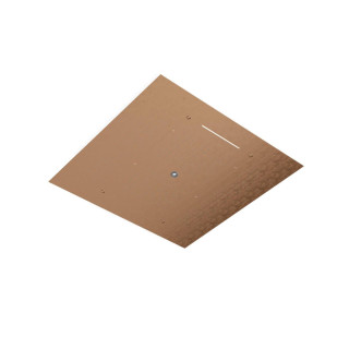 Treemme Shower and Thermostatic Верхний душ потолочный 95x95 см 4 режима с подсветкой Brushed Rose Gold