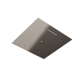 Treemme Shower and Thermostatic Верхний душ потолочный 95x95 см 4 режима с подсветкой Polished Nickel
