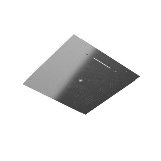 Treemme Shower and Thermostatic Верхний душ потолочный 95x95 см 4 режима с подсветкой Chrome
