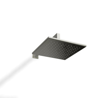 Treemme X-Change Верхний душ настенный 25.5x25.5 см Brushed Black Chrome