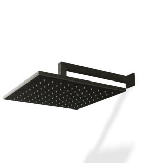 Treemme Shower and Thermostatic Верхний душ настенный 30.5x30.5 см Brushed Black Chrome