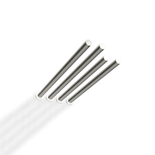 Treemme 22mm Верхний душ настенный Brushed Stainless Steel