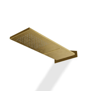 Treemme Shower and Thermostatic Верхний душ настенный 47x17 см 2 режима Brushed Brass